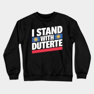 I Stand For Duterte Tee Free DU30 Free Duterte Crewneck Sweatshirt